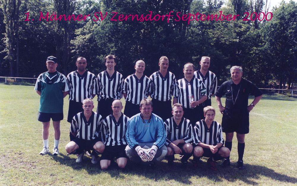 2000: 1. Männermannschaft